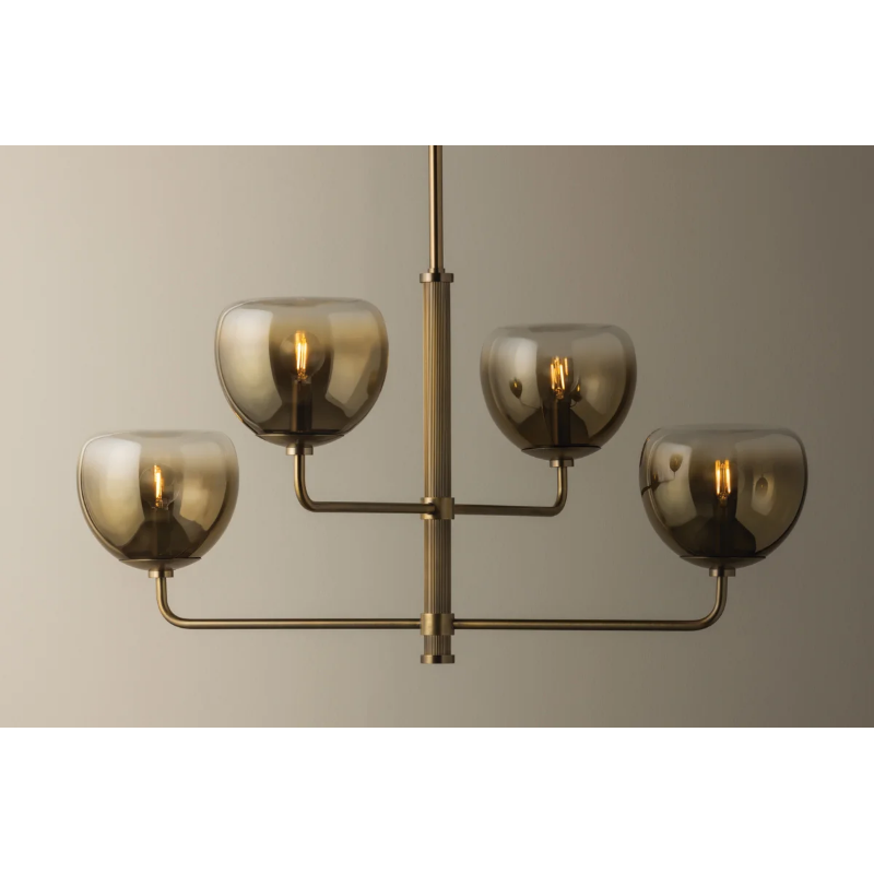 Troy F3734 August 4-lt 34" Chandelier