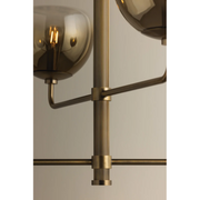 Troy F3734 August 4-lt 34" Chandelier
