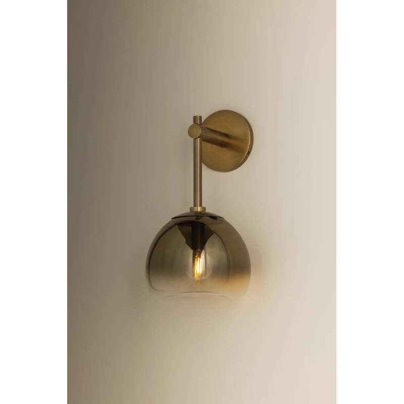 Troy B3715 August 1-lt 15" Tall Wall Sconce