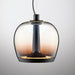 Leucos Aurelia Bold S22 2-lt 9" LED Pendant, Single Switch