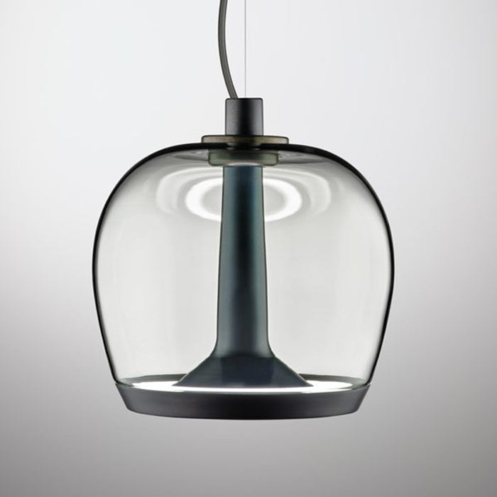 Leucos Aurelia Bold S22 2-lt 9" LED Pendant, Single Switch