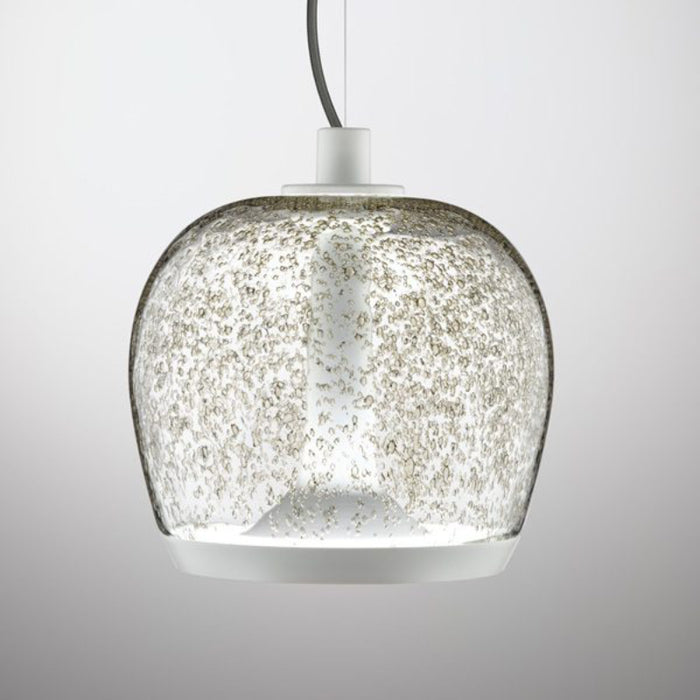 Leucos Aurelia Bold S22 2-lt 9" LED Pendant, Single Switch