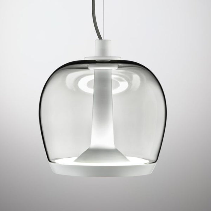 Leucos Aurelia Bold S22 2-lt 9" LED Pendant, Single Switch