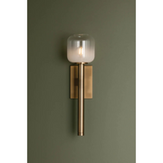 Troy B2119 Axton 1-lt 19" Tall Wall Sconce - Patina Brass