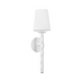 Troy B1220 Alvaro 1-lt 19" Tall Wall Sconce - Gesso White