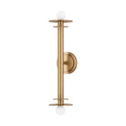 Troy B1221 Arley 2-lt 21" Tall Wall Sconce - Patina Brass