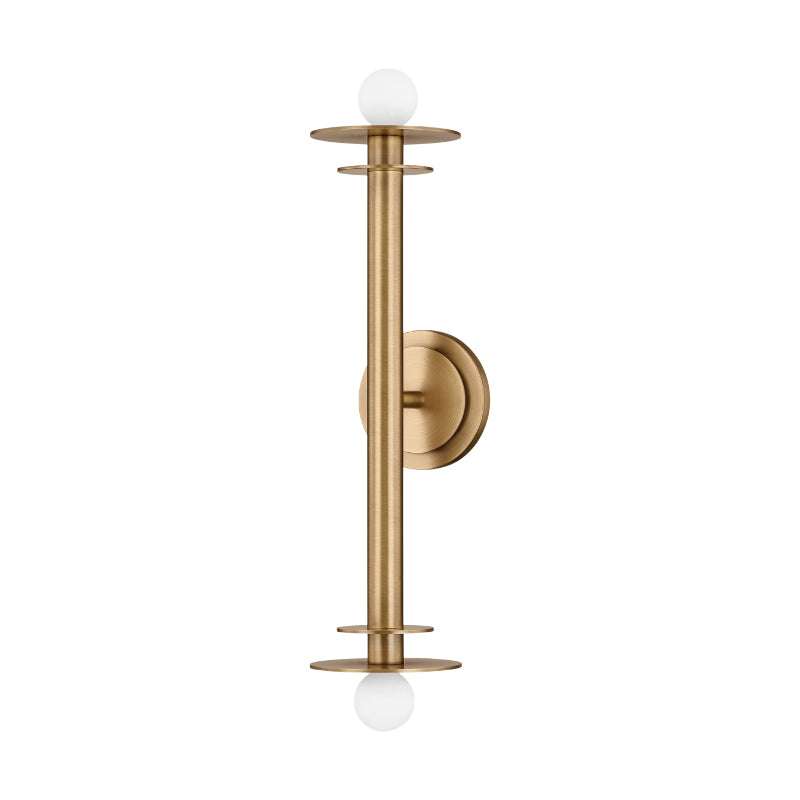 Troy B1221 Arley 2-lt 21" Tall Wall Sconce - Patina Brass