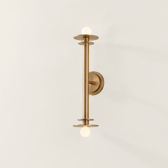 Troy B1221 Arley 2-lt 21" Tall Wall Sconce - Patina Brass