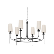 Troy F1240 Calder 6-lt 40" Chandelier