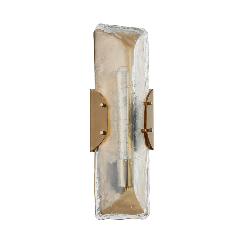 Troy B1517 Nordic 1-lt 18" Tall Wall Sconce - Patina Brass