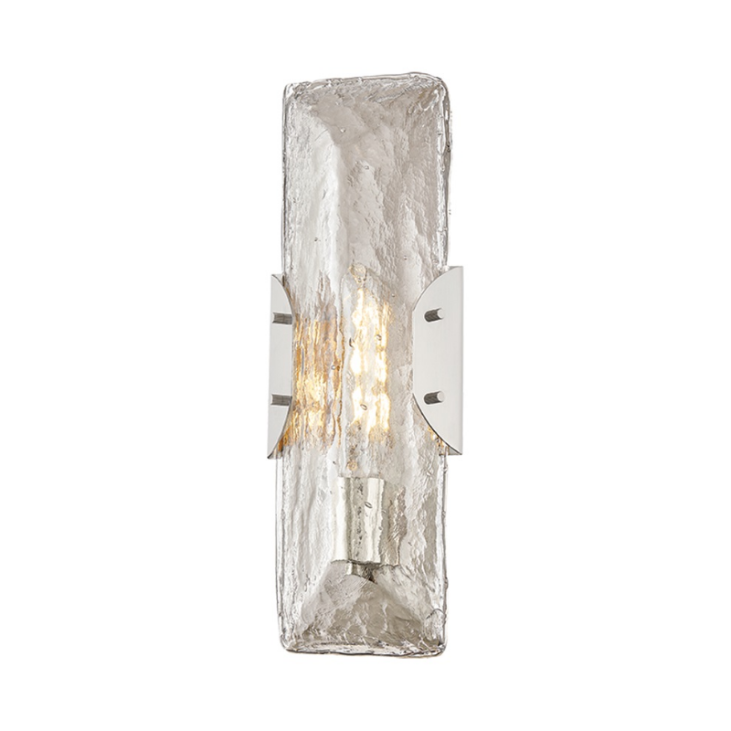 Troy B1517 Nordic 1-lt 18" Tall Wall Sconce - Polished Nickel