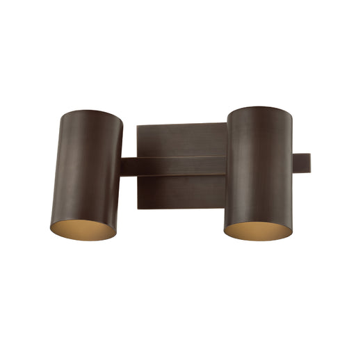 Troy B1906 Rueben 2-lt 12" Bath and Vanity - Bronze