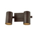 Troy B1906 Rueben 2-lt 12" Bath and Vanity - Bronze