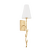 Troy B1925 Elwyn 1-lt 25" Tall Wall Sconce - Vintage Gold Leaf