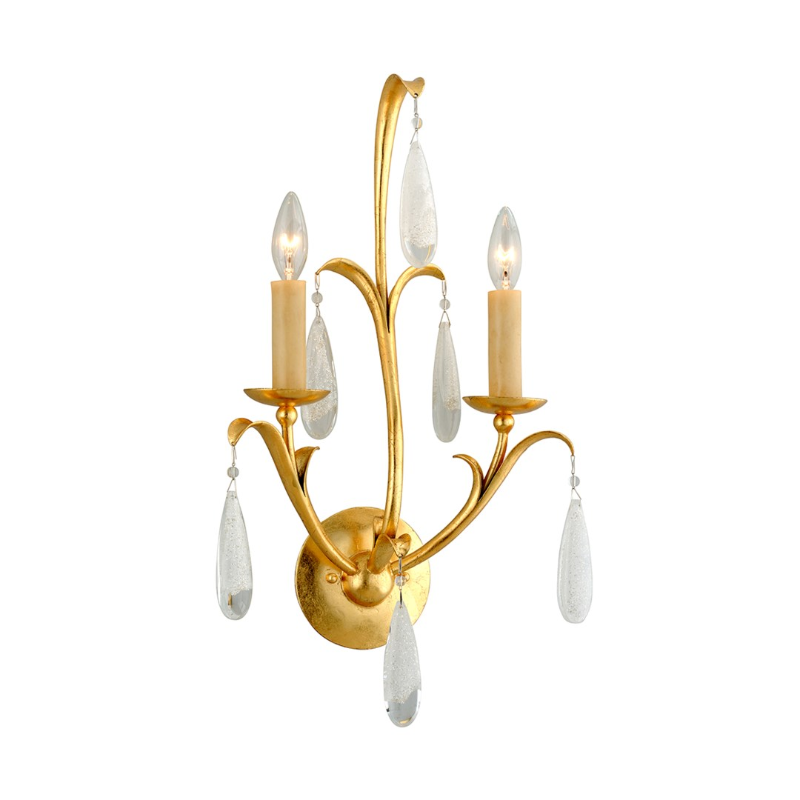 Corbett 293-12 Prosecco 2-lt 21" Tall Wall Sconce