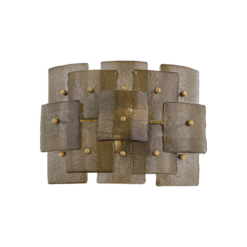Troy B2111 Jacik 2-lt 14" Wall Sconce - Patina Gold Leaf/Bronze Candy