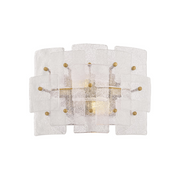 Troy B2111 Jacik 2-lt 14" Wall Sconce - Vintage Gold Leaf/Clear Candy
