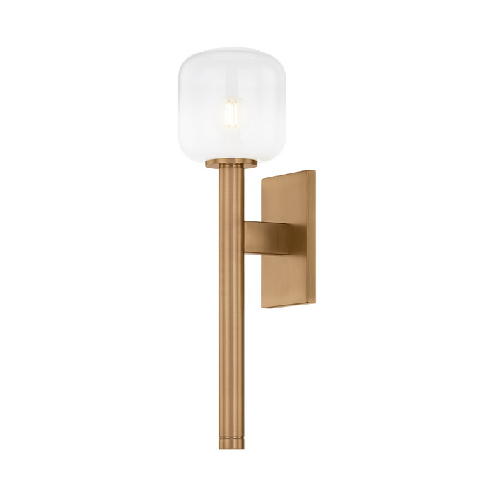 Troy B2119 Axton 1-lt 19" Tall Wall Sconce - Patina Brass