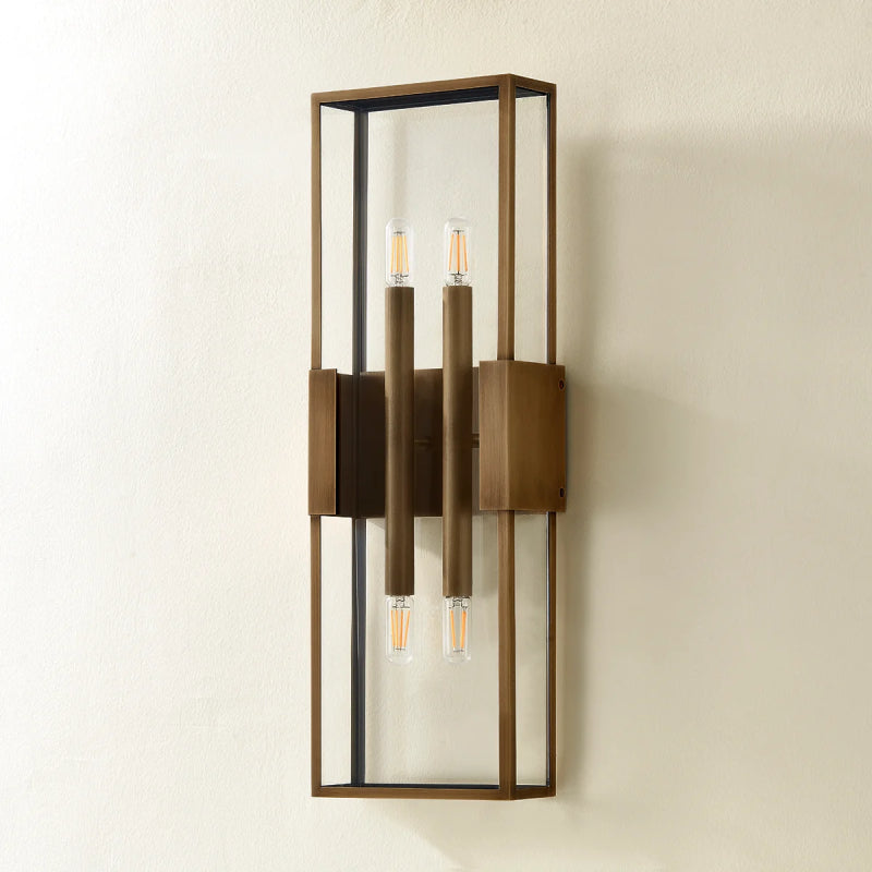Troy B2924 Santa Clara 4-lt 24" Tall Outdoor Wall Sconce