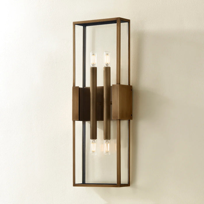 Troy B2924 Santa Clara 4-lt 24" Tall Outdoor Wall Sconce