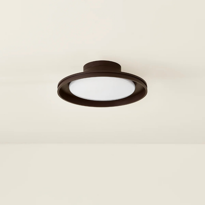 Troy C3115 Cannes 1-lt 15" LED Outdoor Flush Mount