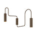 Troy B3220 Lark 2-lt 21" LED Wall Sconce - Bronze
