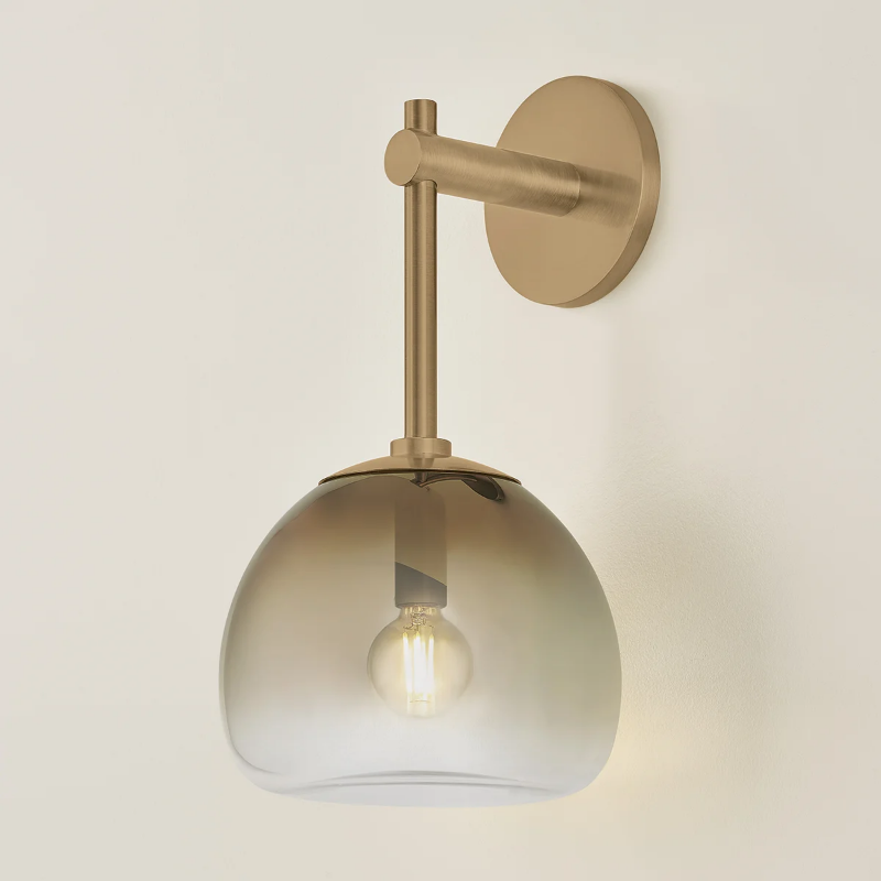 Troy B3715 August 1-lt 15" Tall Wall Sconce