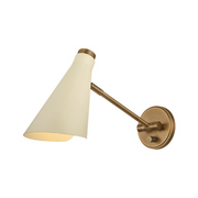 Troy B4311 Andersen 1-lt 10" Tall Wall Sconce - Soft Sand