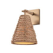 Troy B6011 Redwood 1-lt 11" Tall Wall Sconce