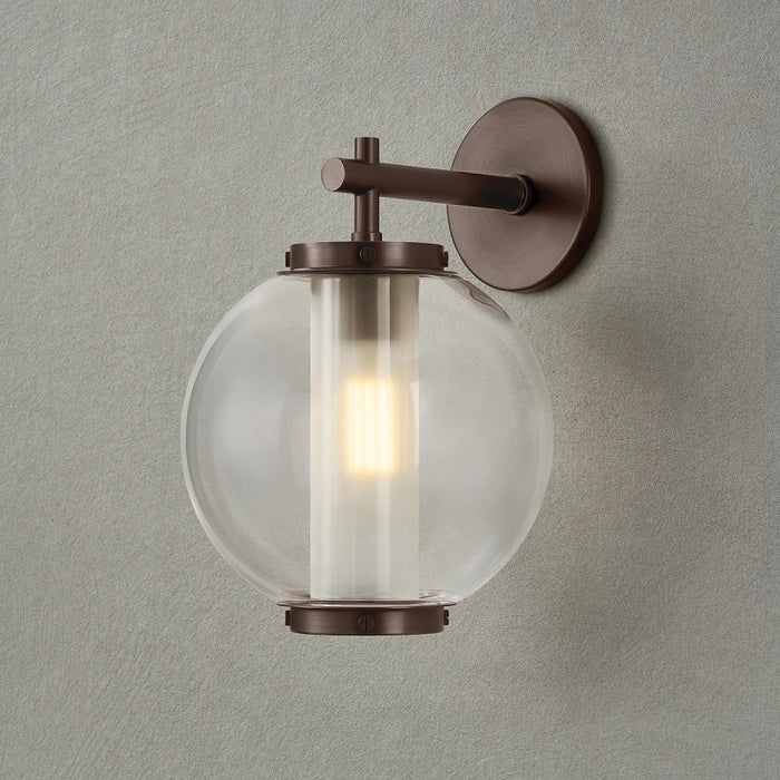 Troy B6214 Marco 1-lt 14" Tall Outdoor Wall Sconce - Bronze