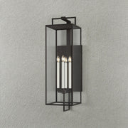 Troy B6340 Beckham 4-lt 40" Tall Outdoor Wall Sconce - Forged Iron