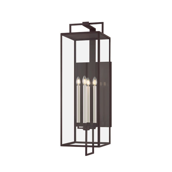 Troy B6340 Beckham 4-lt 40" Tall Outdoor Wall Sconce - Textured Bronze
