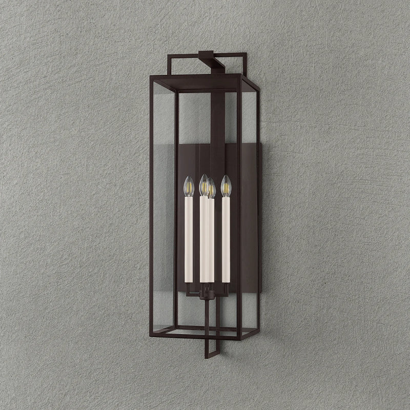 Troy B6340 Beckham 4-lt 40" Tall Outdoor Wall Sconce - Textured Bronze