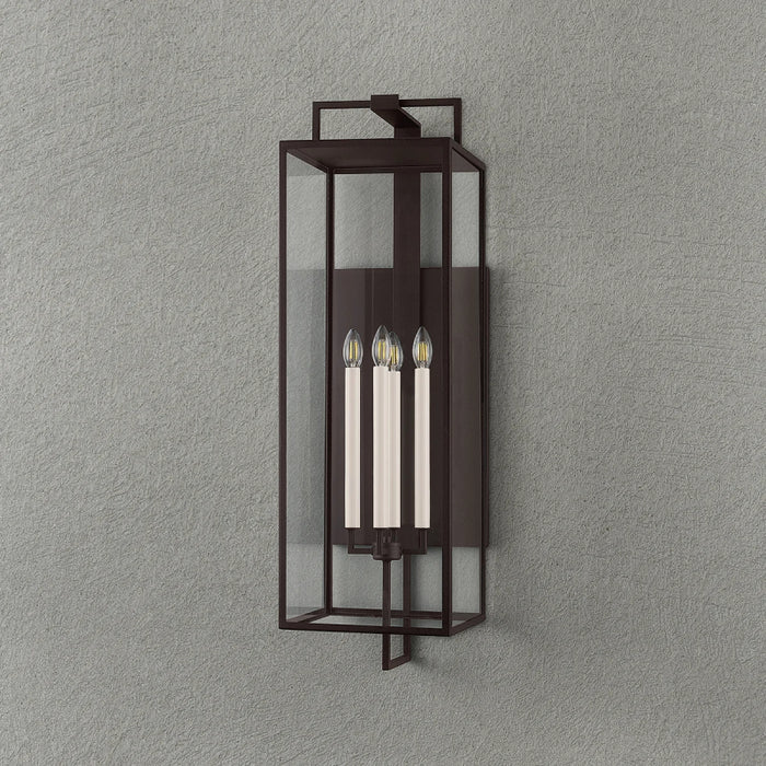 Troy B6340 Beckham 4-lt 40" Tall Outdoor Wall Sconce - Textured Bronze