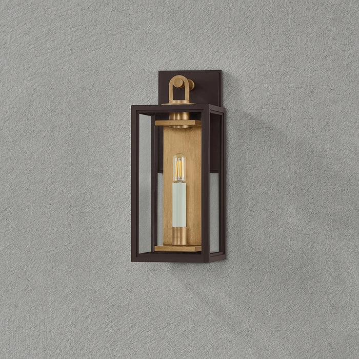 Troy B6515 Arnold 1-lt 15" Tall Outdoor Wall Sconce