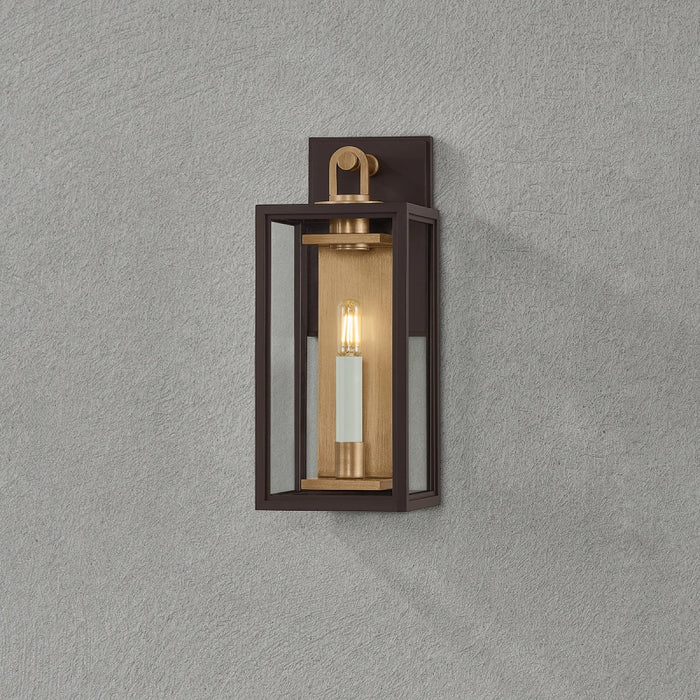 Troy B6515 Arnold 1-lt 15" Tall Outdoor Wall Sconce