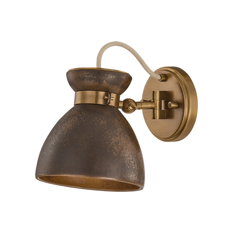 Troy B7307 Allston 1-lt 7" Tall Wall Sconce