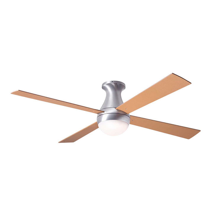 Modern Fan Ball Flush 52" Ceiling Fan with LED Light