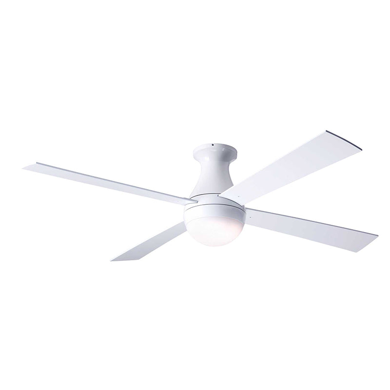 Modern Fan Ball Flush 42" Ceiling Fan with LED Light