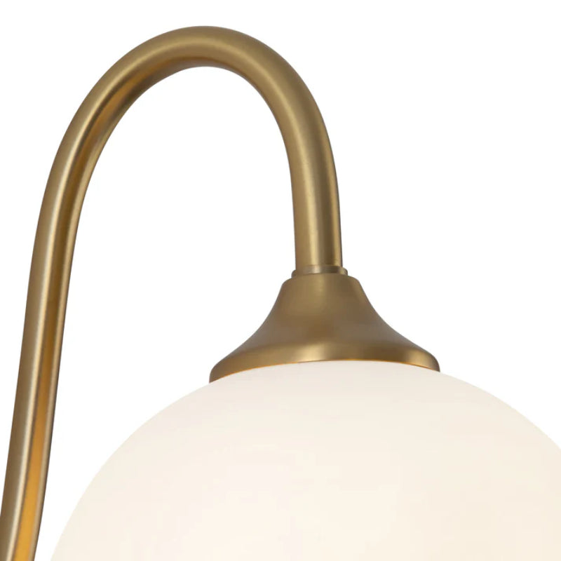 Alora Mood WV561106 Bancroft 1-lt 12" Tall LED Wall/Vanity Light - Brushed Gold