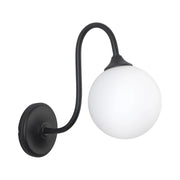 Alora Mood WV561106 Bancroft 1-lt 12" Tall LED Wall/Vanity Light - Matte Black