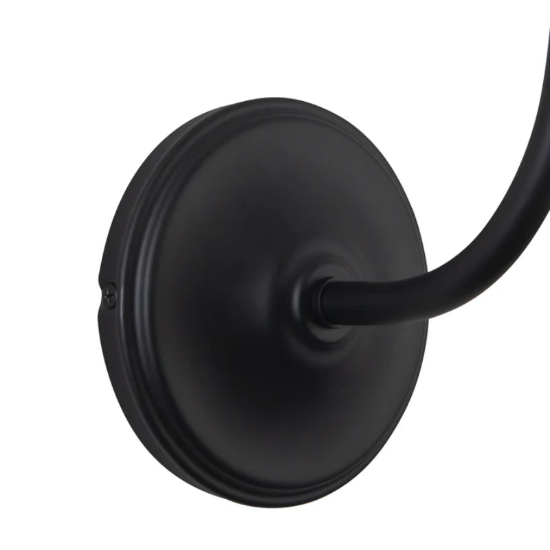 Alora Mood WV561106 Bancroft 1-lt 12" Tall LED Wall/Vanity Light - Matte Black