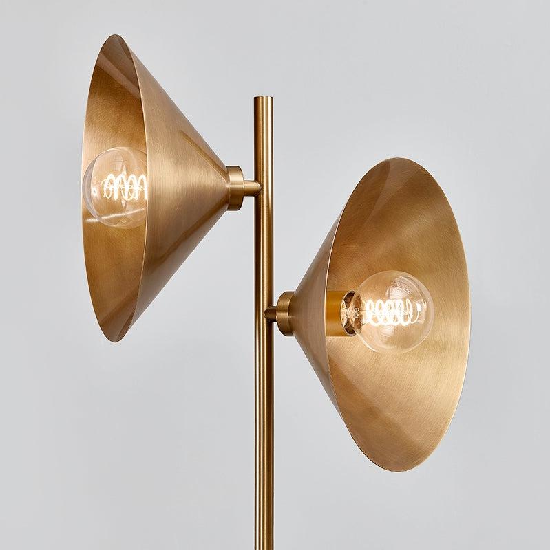 Troy PFL1064 Bash 2-lt 64" Tall Floor Lamp