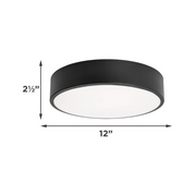 AFX BAYF12LAJUD Bailey 1-lt 12" LED Flush Mount