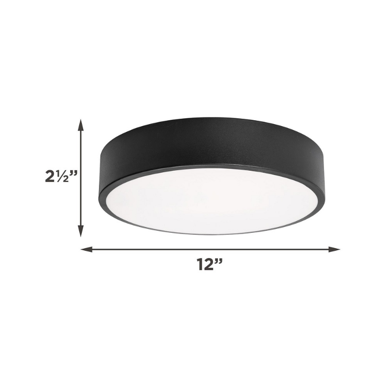 AFX BAYF12LAJUD Bailey 1-lt 12" LED Flush Mount