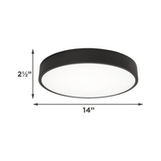 AFX BAYF14LAJUD Bailey 1-lt 14" LED Flush Mount with Motion Sensor