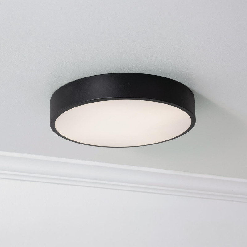 AFX BAYF14LAJUD Bailey 1-lt 14" LED Flush Mount with Emergency Battery Back-Up