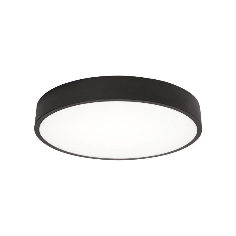 AFX BAYF14LAJUD Bailey 1-lt 14" LED Flush Mount with Motion Sensor - Black