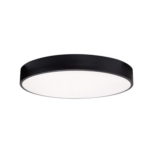 AFX BAYF19LAJUD Bailey 1-lt 19" LED Flush Mount with Emergency Battery Back-Up - Black