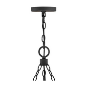 Hinkley 29208 Sawyer Large 9-lt 30" LED Outdoor Single Tier Chandelier, 12V